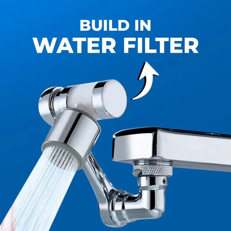 Rotating Faucet Extension for Any Sink with 2 Flow Modes | Extender for Water Tap