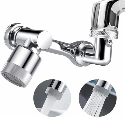 Rotating Faucet Extension for Any Sink with 2 Flow Modes | Extender for Water Tap