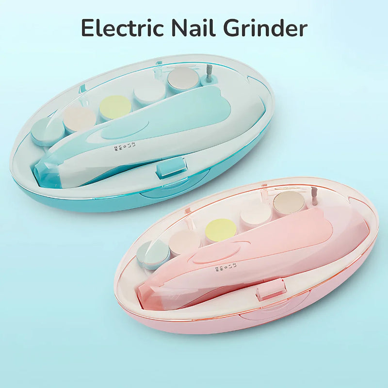 Baby-Safe Electric Nail Trimmer with LED Light